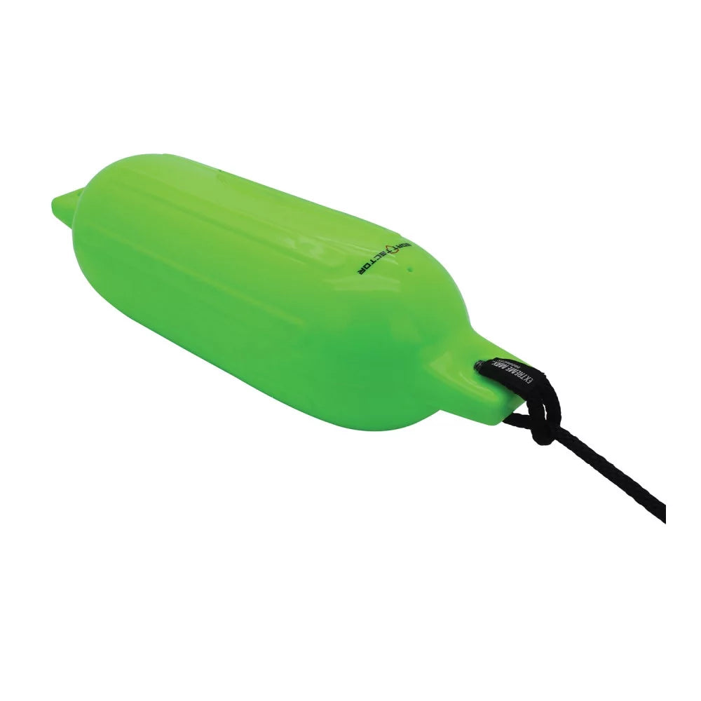 Value 3006.7587 Max Green Inflatable BoatTector Fender x 4.5" Neon 16", Extreme 2-Pack -