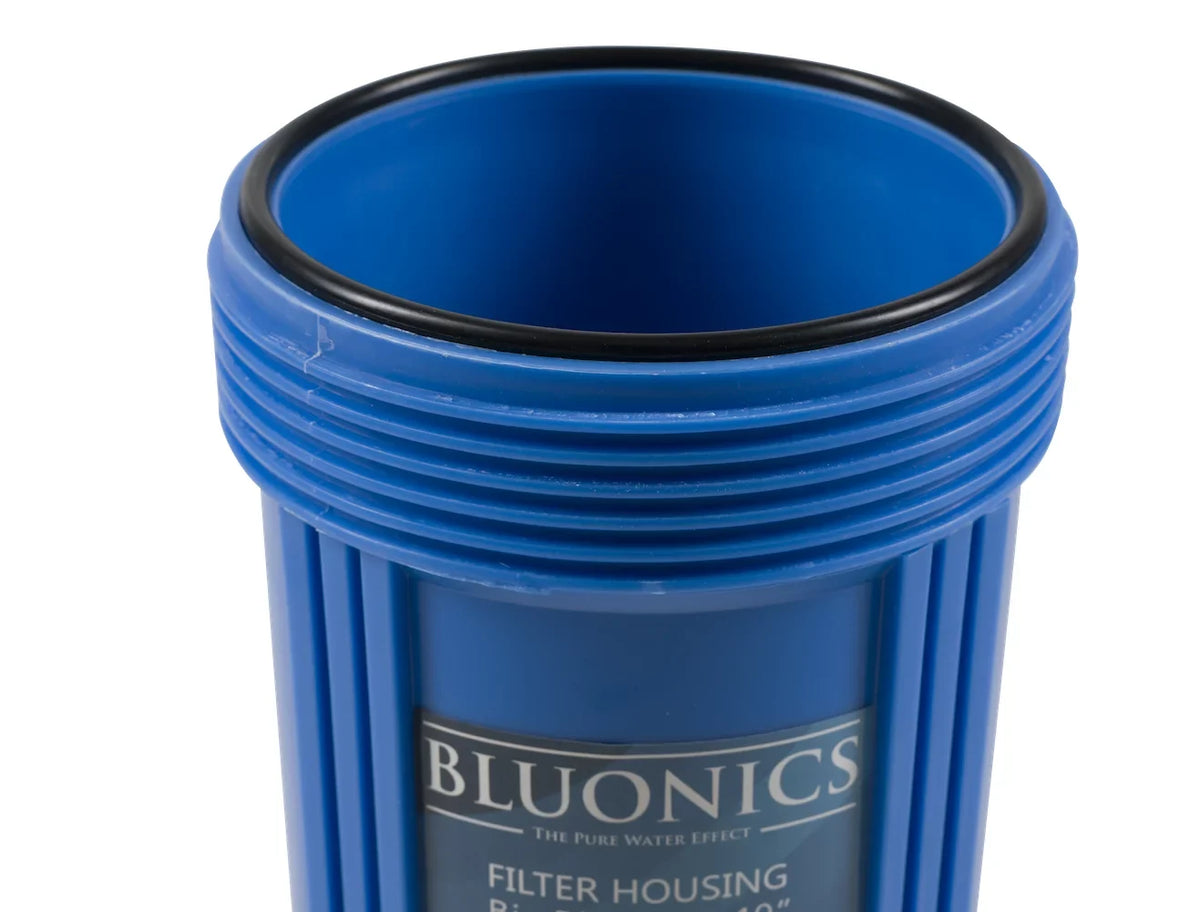 and Iron, Cartridge Undissolved Sediment Sediment Bluonics Sand, for House Blue Micron 10" Big Filter Whole 5 Rust, Dirt, with Water Particles