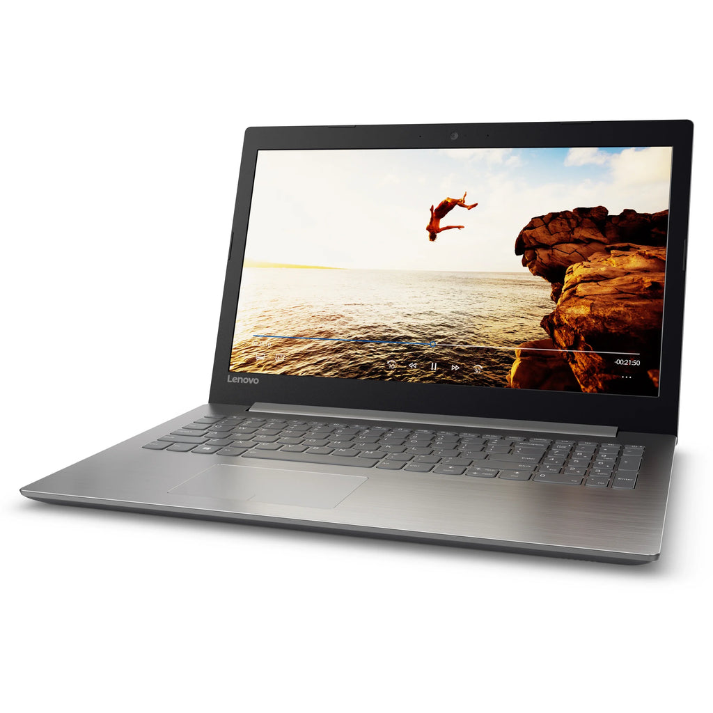 320, HDD, 15.6" 1TB 10, Ideapad Lenovo HD, Platinum A12-9720P, AMD RAM, WIN 8GB Grey