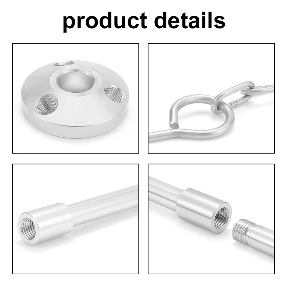 Camping - Detachable Bonfire walmeck Rack Bracket BBQ Folding Picnic Campfire Portable Aluminum Alloy Tripod for
