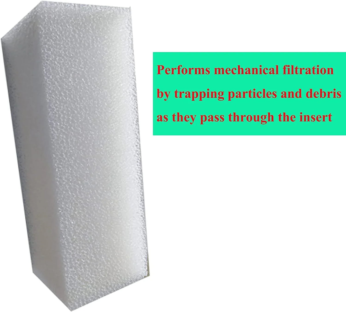 Aqua A-623 500/110 Pads AquaClear (Pack 6) Clear Foam Filter of Foam for Camessy