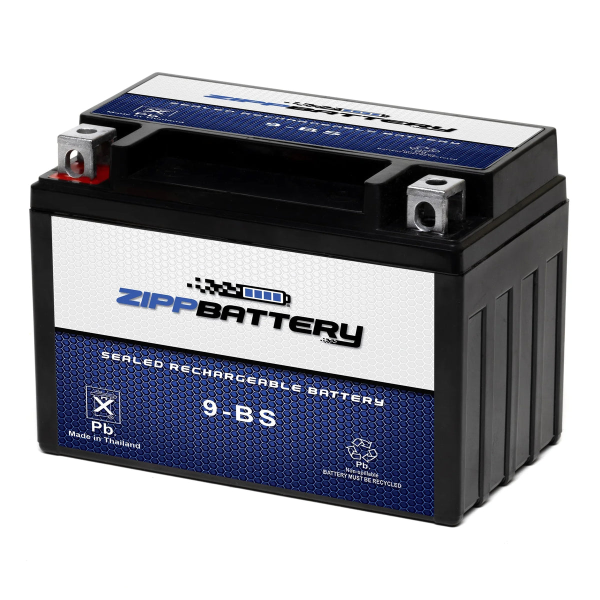 for 12 Elite Honda 85'-86' (9-BS Scooter Volt,8 120 Battery CCA) Ah, YTX9-BS Ch150 150cc Zipp Battery