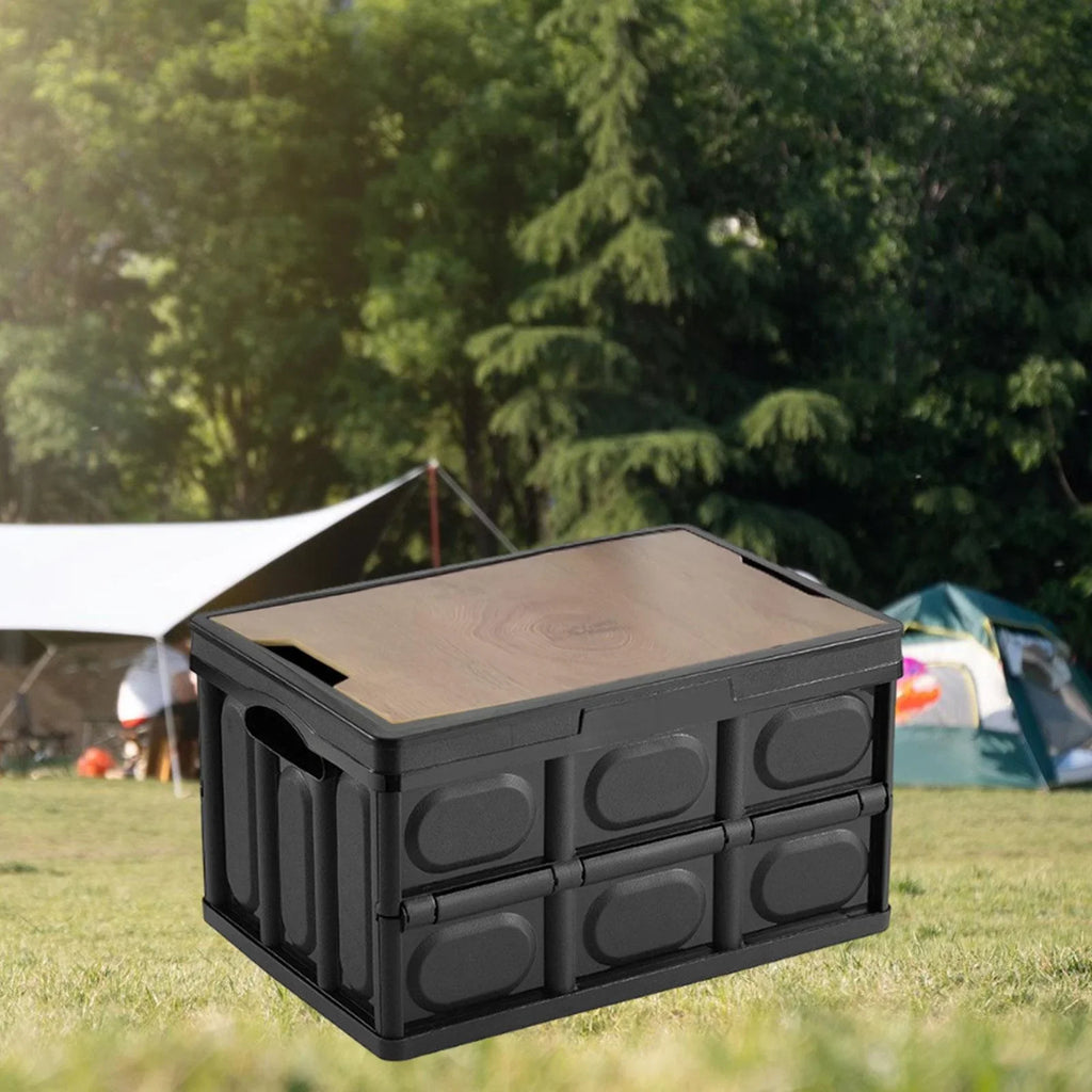 Collapsible Bin Folding Car Trunk Dolls, Storage for Storage Nursery Containers Wardrobe, Organizer Toys Camping Box 42cmx29cmx24cm Closet,