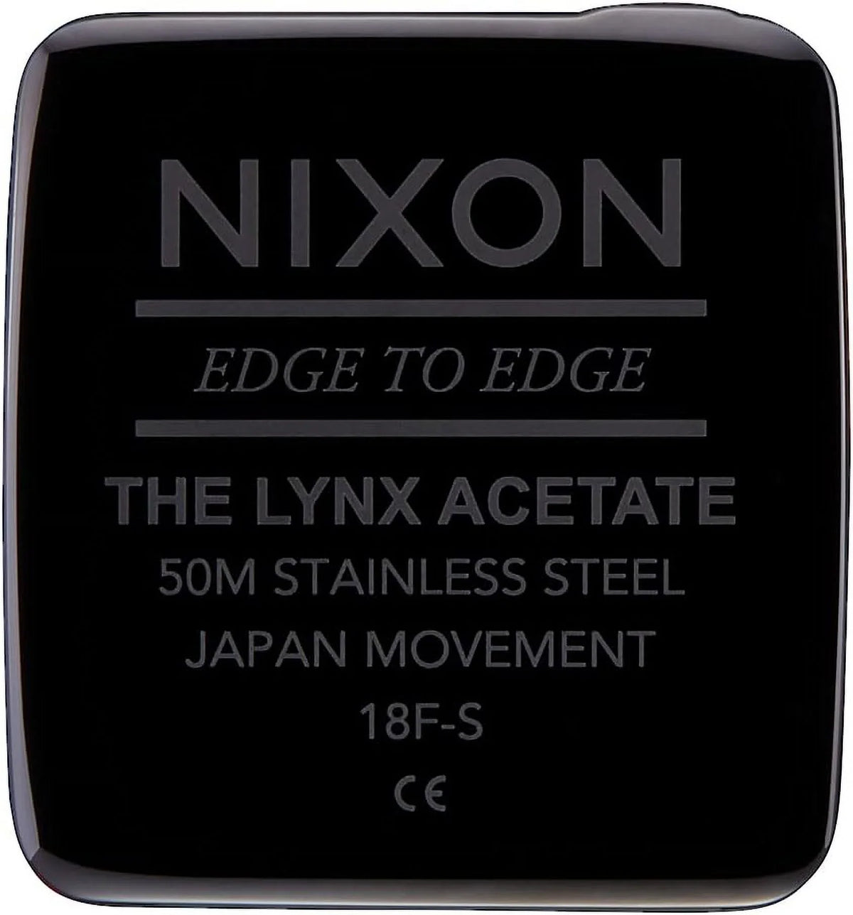 Watch Acetate Nixon A1259-2336-00 Lynx Dial Ladies Quartz Black