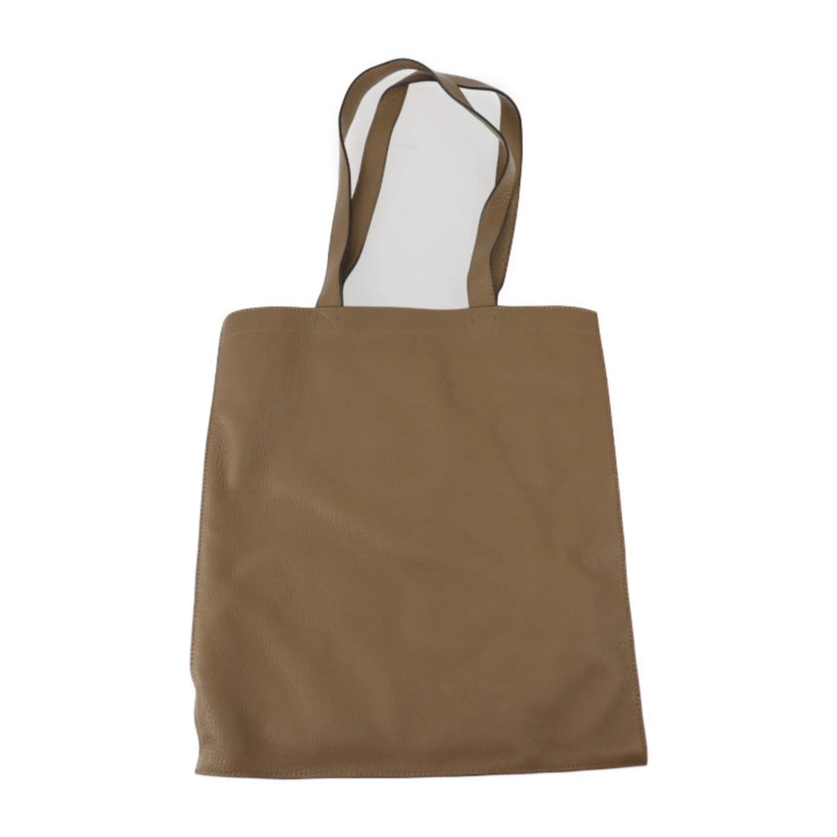 Coffee 7VA426 Shoulder Cup (Like New) Brown Leather Pre-Owned FENDI Pattern Tote Bag Fendi Series
