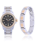 Adult Watch Elgin Case and Gold with Stones Alloy Male (FG180015ST) in Bracelet and and Set Silver