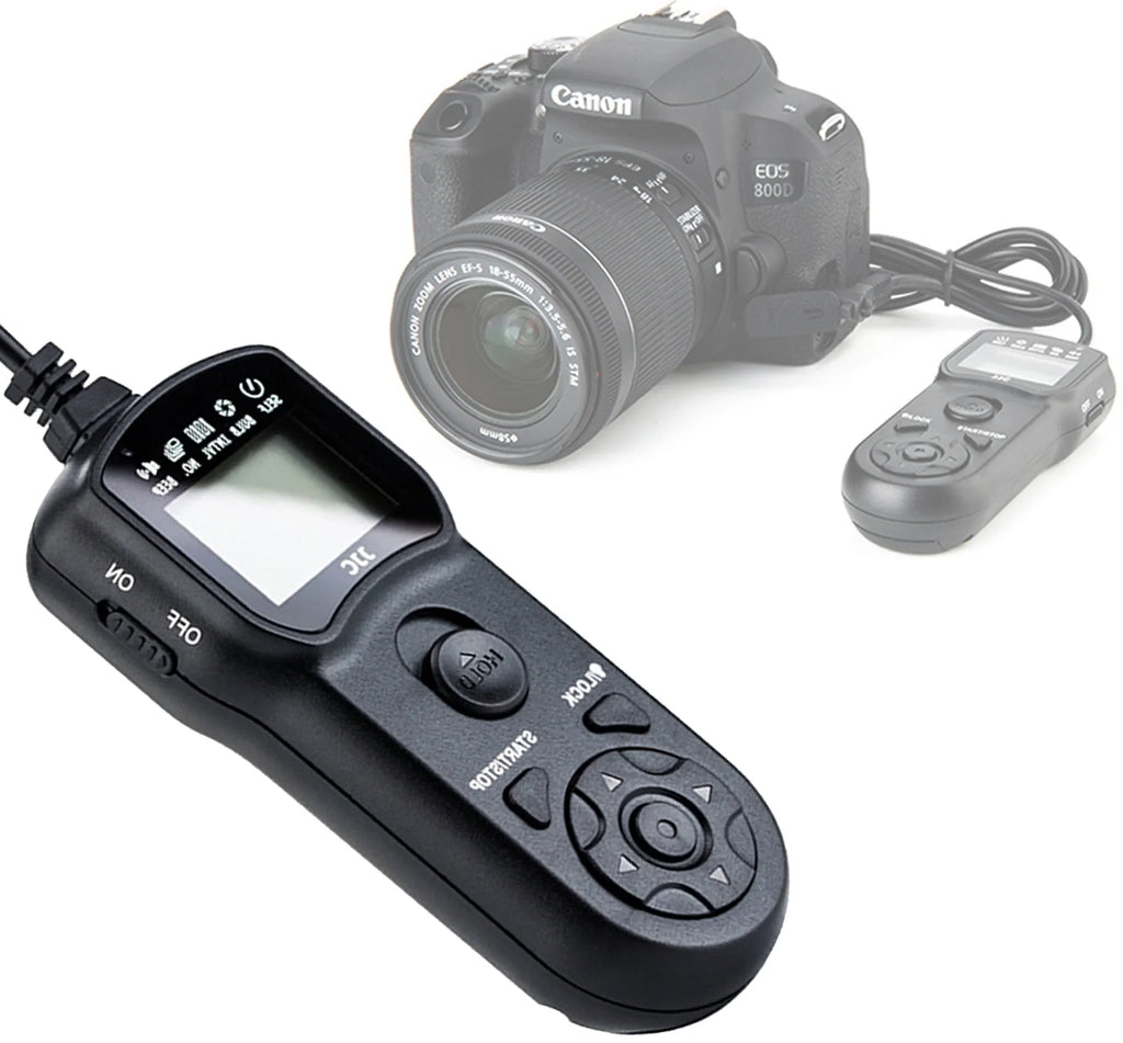 JJC Intervalometer for Cord K-1 K110D Remote Mark K1 K5 K100D Pentax K30 K3II K7 Timer K100D K20D Shutter ZX-L MZ-L K5IIs TM-C K200D K3 645D II K50 Super 645Z K500 K5II MZ-6