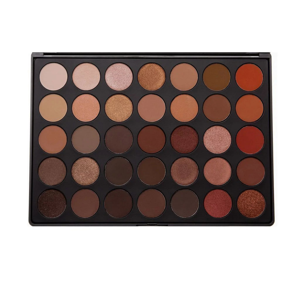 Brushes Morphe Eyeshadow 350 Color Palette Glow - Nature 35