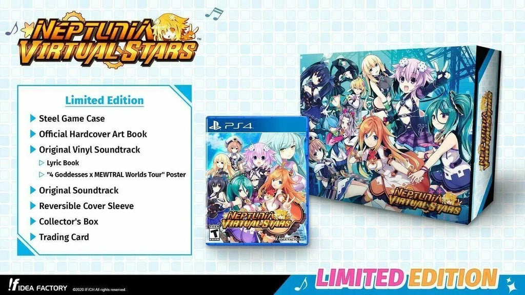 Edition Stars: - [PS4 Sony Playstation Neptunia Virtual 4 NEW Limited Collector]