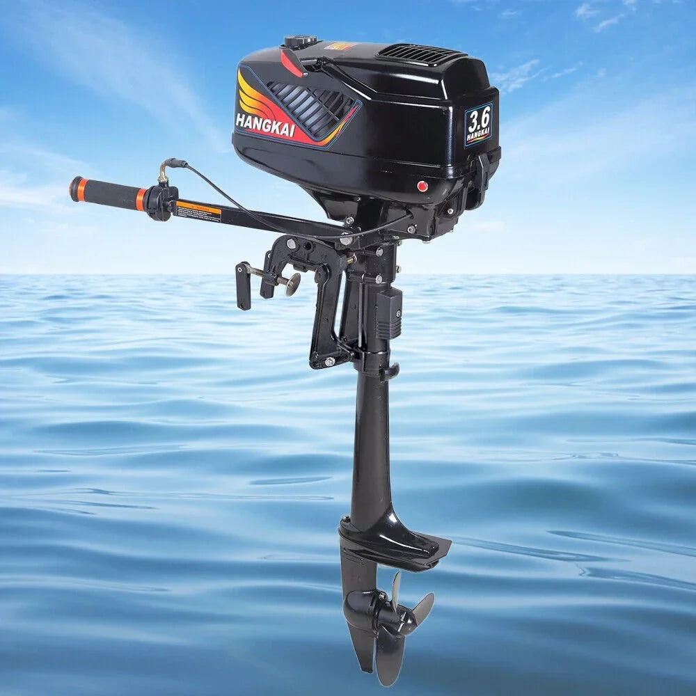 Motor Shaft Stroke Short Boat Motor Engine Cooling 2 Outboard Fishng Water 3.6HP TOOL1SHOoo
