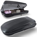 30.3" Locks, 13 for Cargo Fibre Carbon L with Rooftop Rooftop Hard Box Waterproof Cargo Rooftop H, Large Cargo SUV Shell Carrier W x x 13.8" 56.3" ft³ Double Box Grain