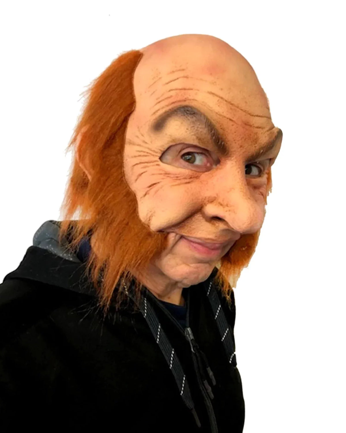 Mask Half Leprechaun Hair w/