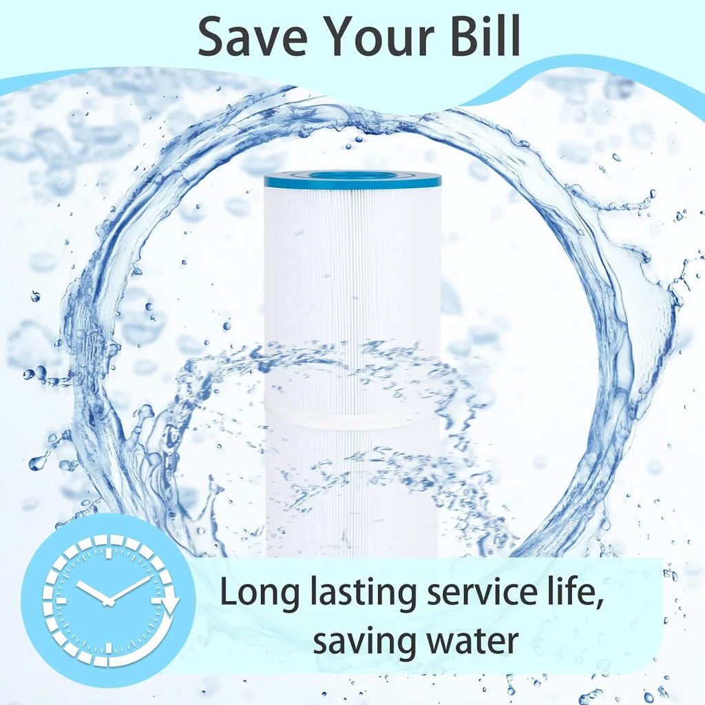 PWK30, Filters Hot Hot FC-3915 Tub sq.ft Cartridge C-6430, Unicel Springs Pleatco 30 31489, for Spa 2-Pack Filters Watkins Replacement Filbur