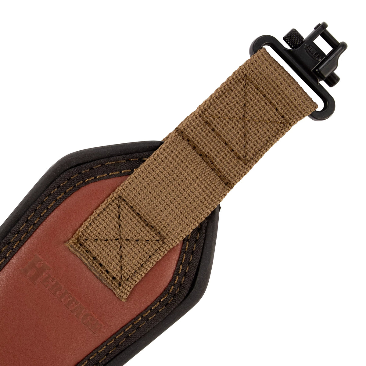 Rifle Model Sling, Heritage Allen 46" Canvas, Olive, Ambidextrous, Company 8110, Trak Bak