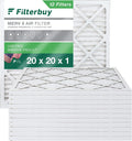 MERV Pleated 8 Air Filterbuy HVAC Furnace (12-Pack) 20x20x1 AC Filters