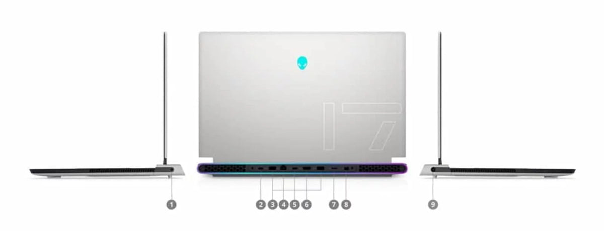 RAM @ - 17.3" Alienware 12GB 3060 - i7 Laptop CPU - X17 SSD + 1TB Restored (Refurbished) 11th FHD Cores GHz (2021) Core R1 RTX Dell 8 Gen SSD - 4.6 16GB Gaming 1TB - GDDR6