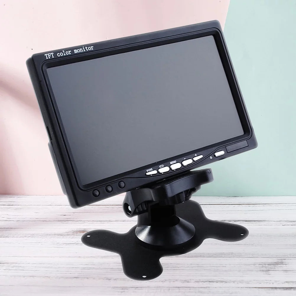 Reverse Backlight 7" for LCD TFT Rear Color (Black) Camera Car DVD HD Car Camera Mirror Backup Serveillance View Monitor
