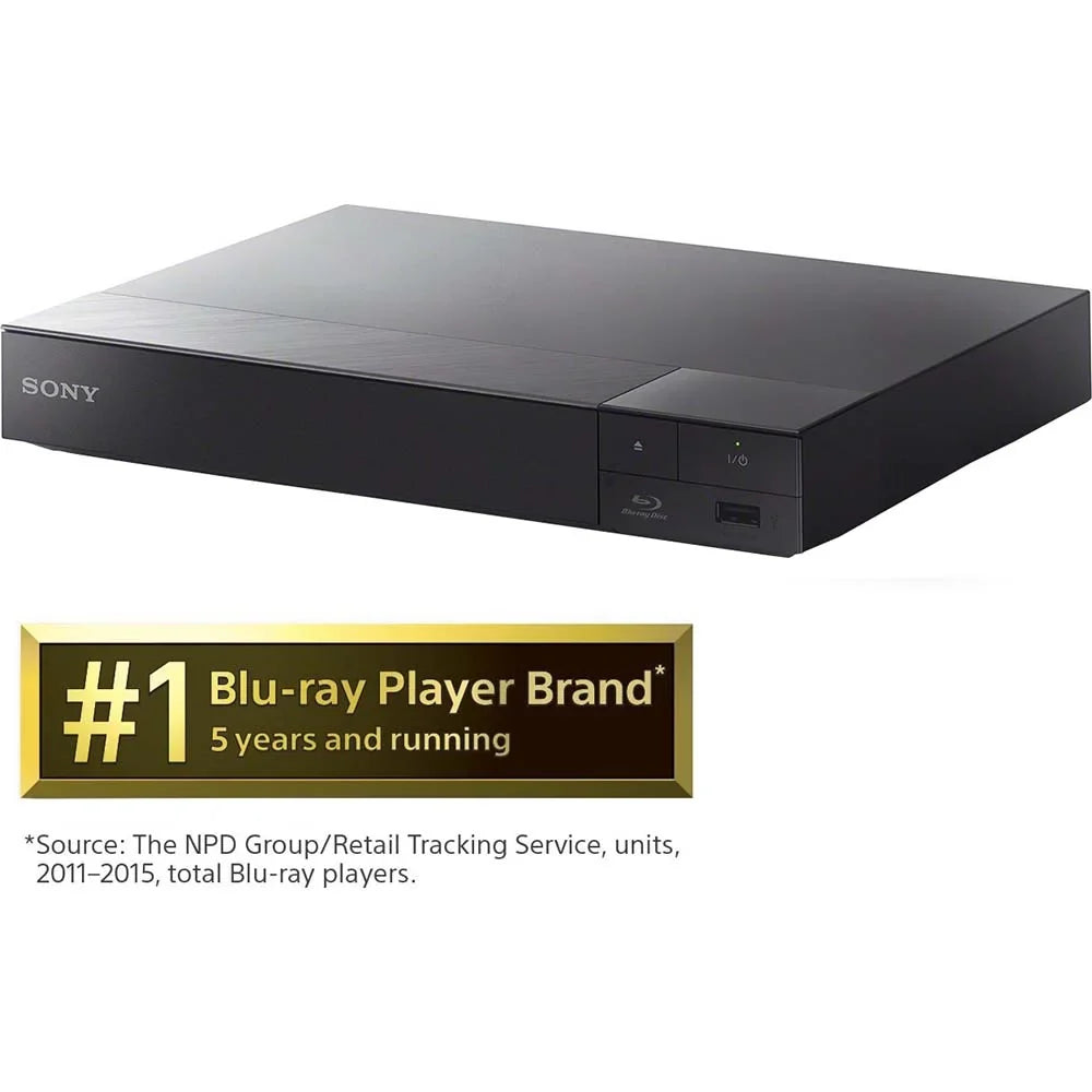 3D Laser Microfiber Upscaling Cleaner & Cloth, Streaming Sony CPS Disc Protection Year Deco Cleaning Deco Enhanced Pack 6FT Essentials Cable, 4K Bundle BDP-S6700 Lens Blu-ray 1 with HDMI Player Gear