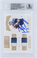 Indianapolis #LM11 2021 Fanatics Materials Flawless Peyton 2 Relic Panini Card Fanatics - Beckett Certified Witnessed #10/10 10 Autographed Legendary Authentic Authenticated Colts Color Manning