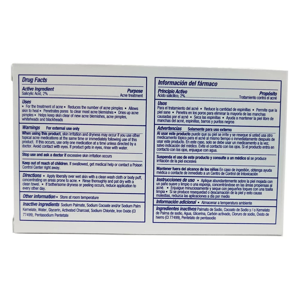 Blackheads. of Bar Acid. Cleansing Charcoal for and Oily oz. Asepxia Acne and Skin Soap Salycilic Pack with Removes Toxins. Helps 4 Impurities 3