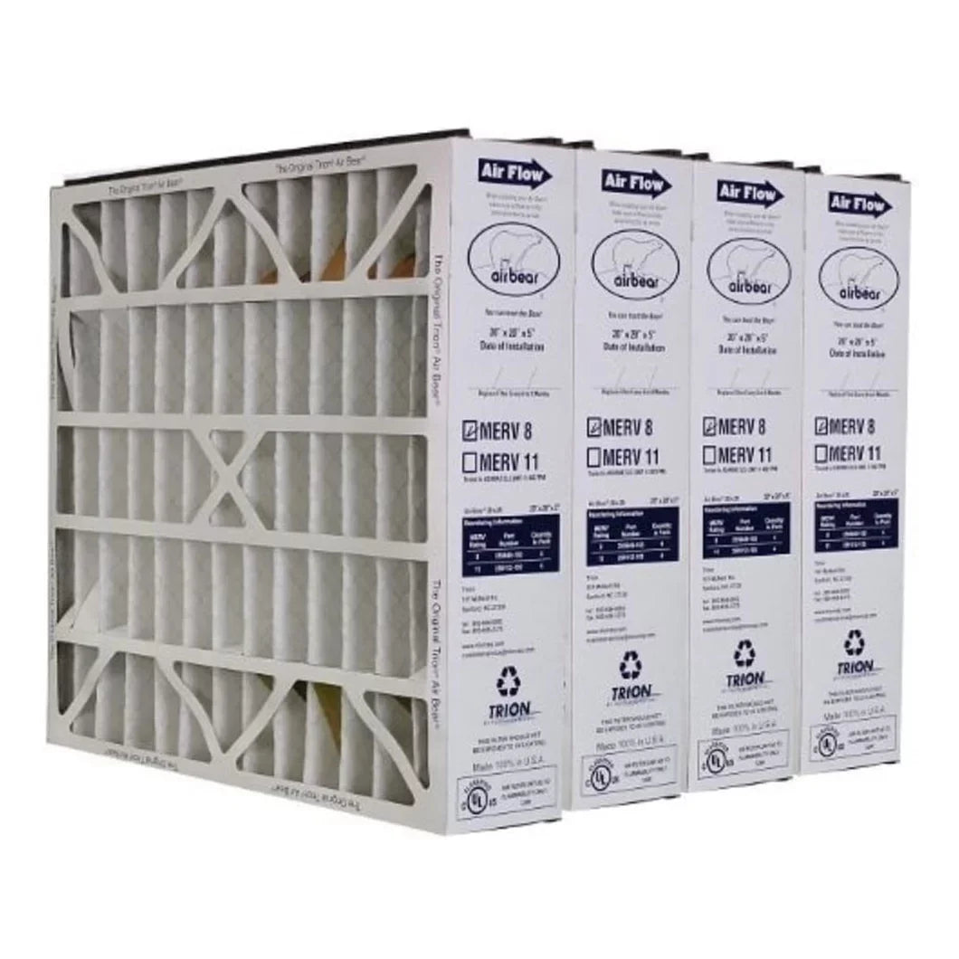 Inch Air x Filter 255649-103 Air 20 5 MERV Purifier x Trion Pack) (4 20 8 Bear