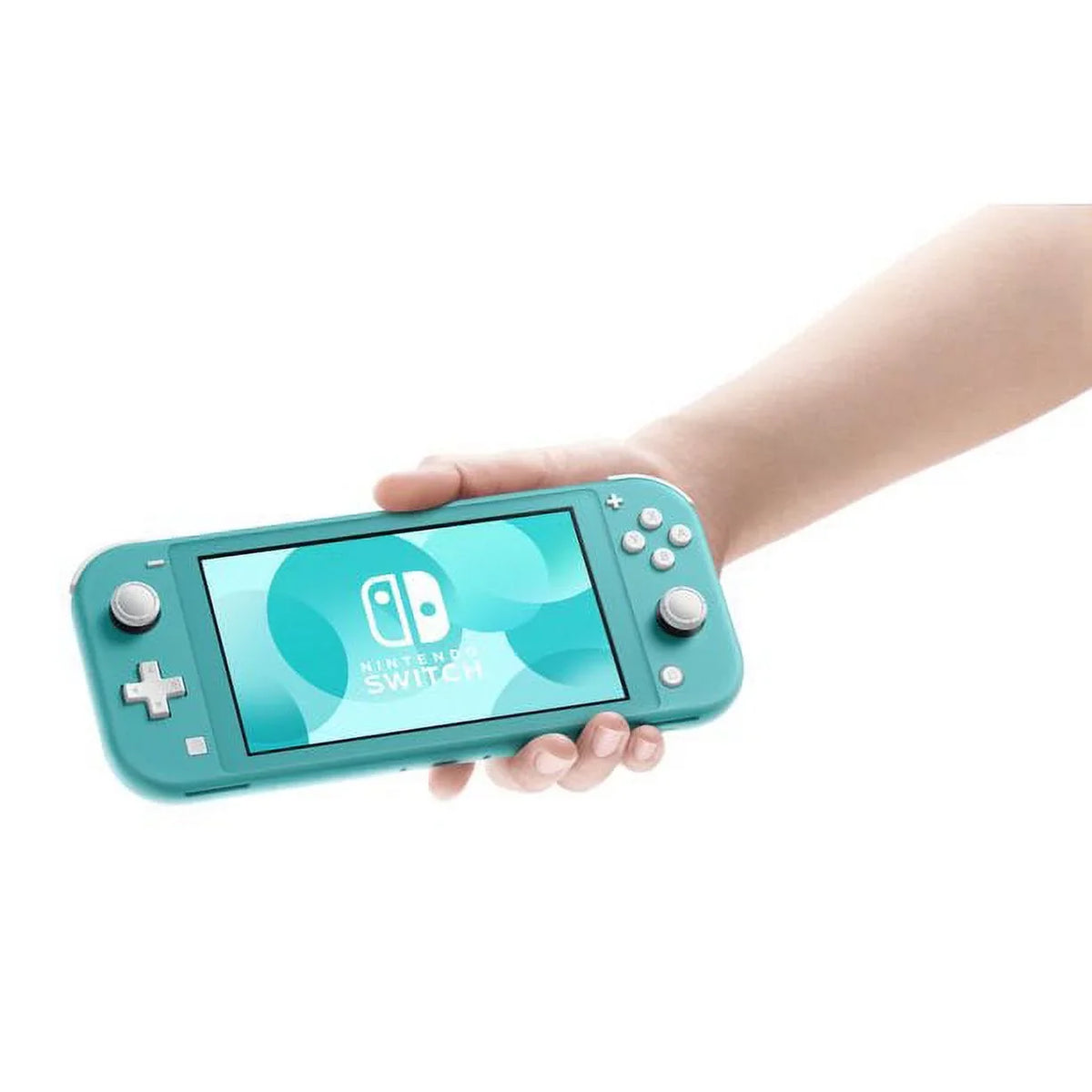 Brilliant Console Diamond Turquoise Nintendo with Pokemon Switch Lite Bundle
