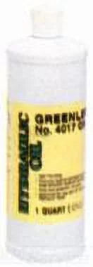 Oil Quart 4017GB - 1 Hydraulic Greenlee