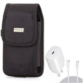 4 Charger 25W 10ft Z3 Clip Type-C Moto Jitterbug Harmony w USB-C Stylo - Smart3 4 Belt - K92 Play for LG Case Motorola 5 6 Z4 5G, Zoom, Rugged Home Lively Fast PD Cable One Holster Plus,