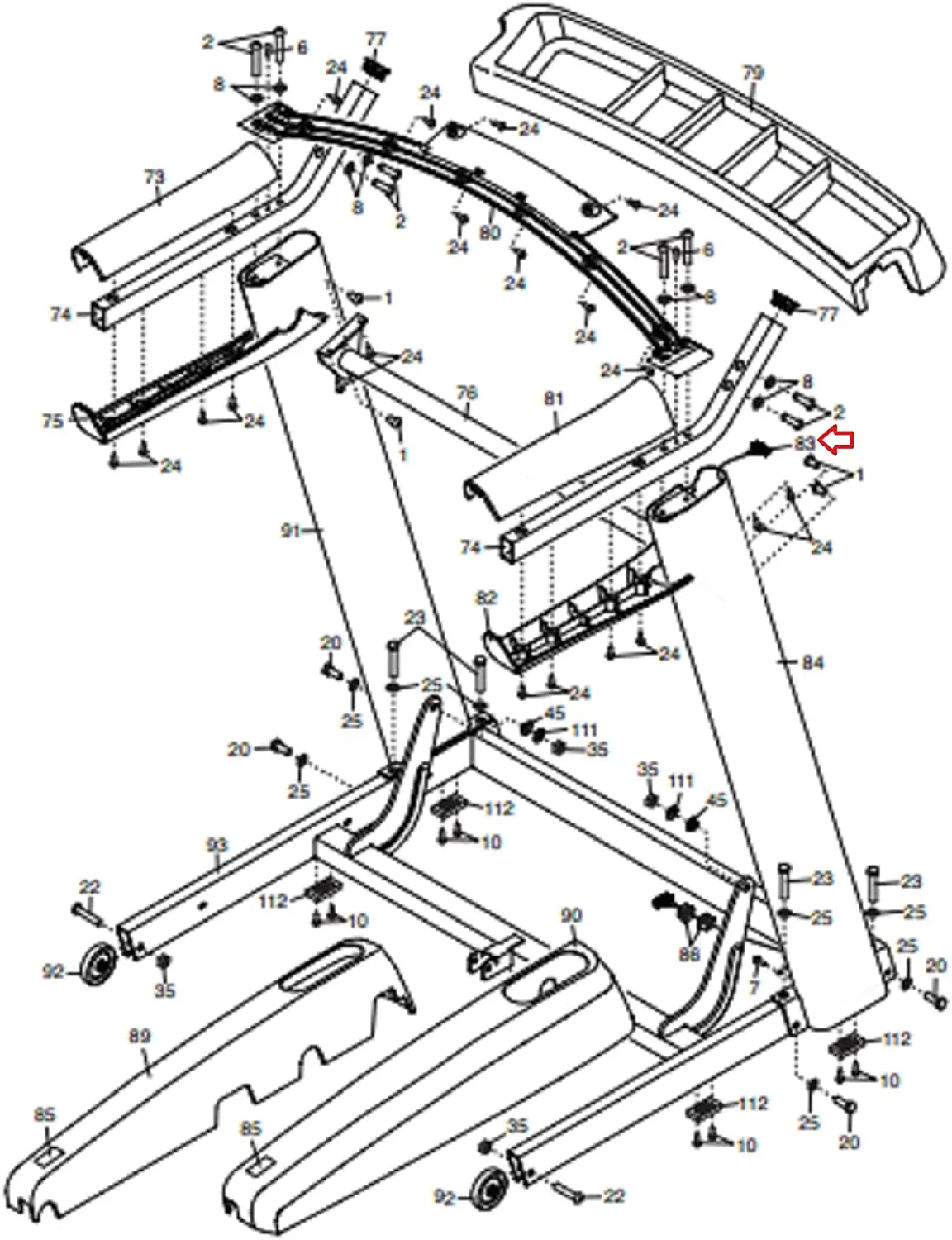 Wire W 426164 Upright 2950 2450 Commercial Fitness Fitness 1750 Health Treadmill Exchange Works and Harness Icon Hydra