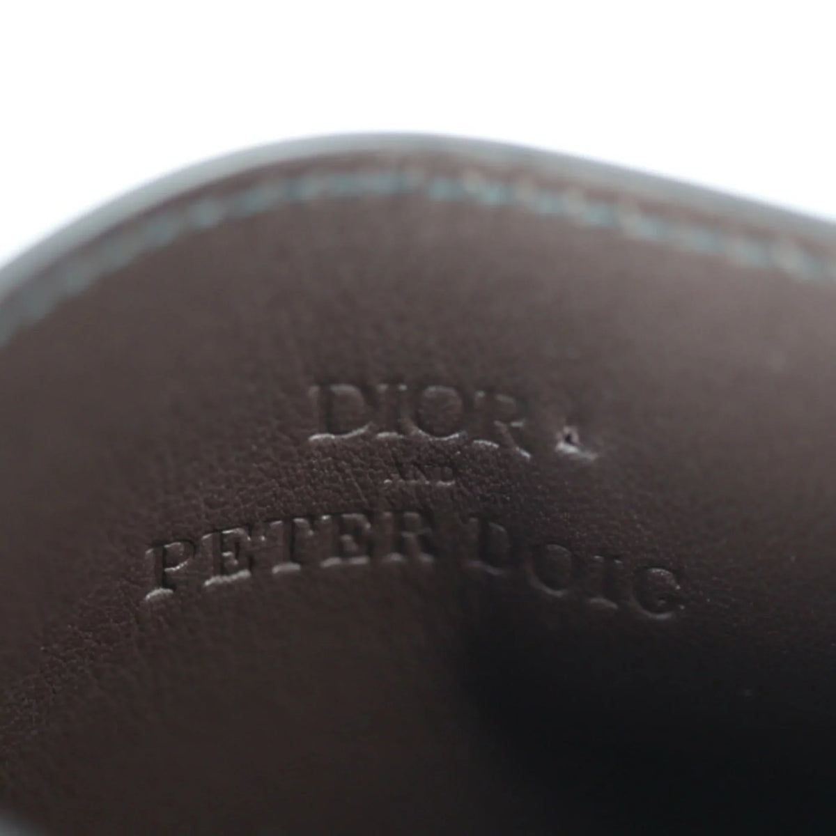2ESCH135UCN New) Camouflage Leather Case (Like Series Marron Business Card Pre-Owned Holder Dior Christian Calf Dior Brown Pattern Multicolor