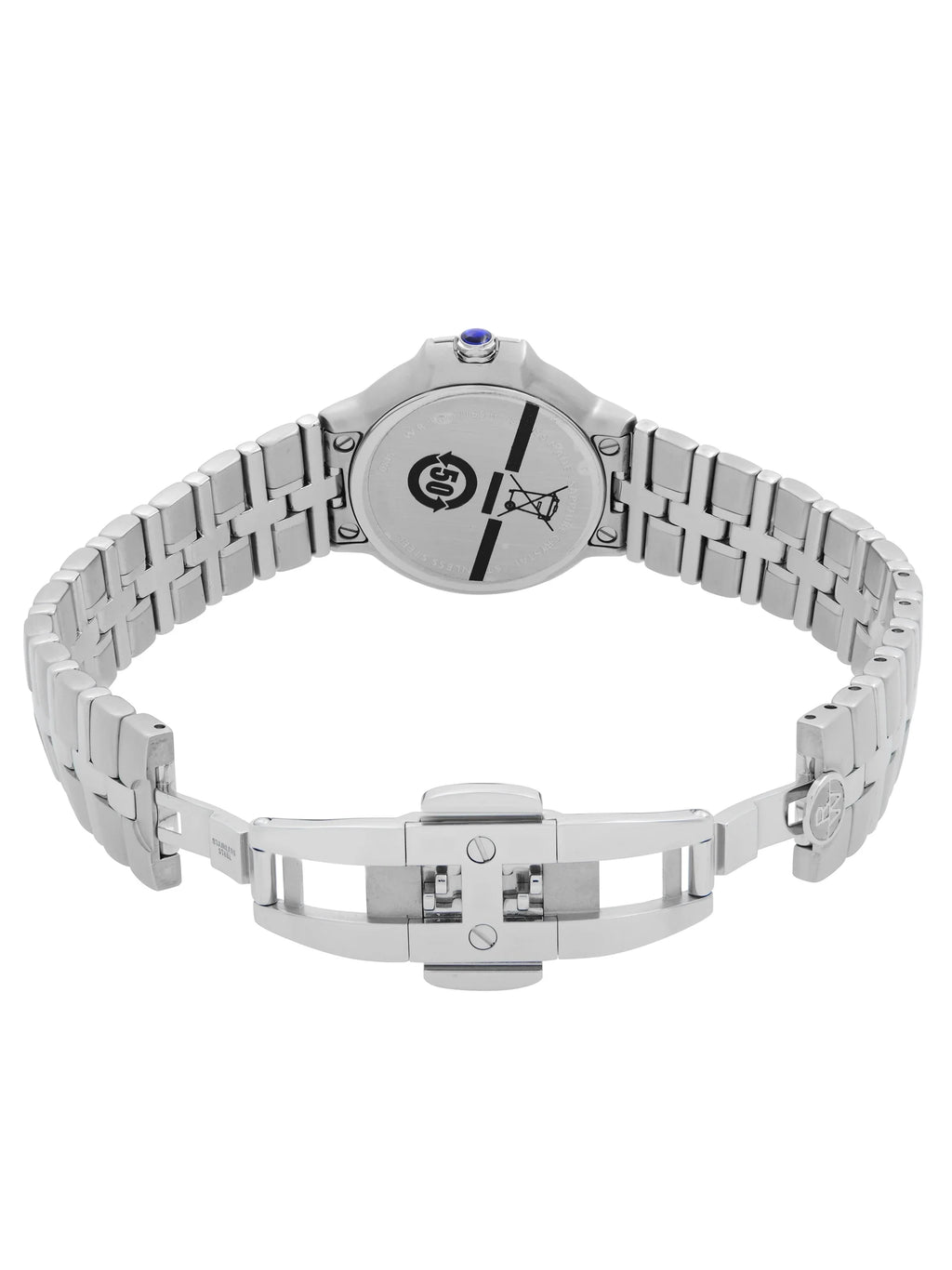 Parsifal Watch Dial Weil Raymond Roman Steel 5180-ST-00300 Quartz White Ladies