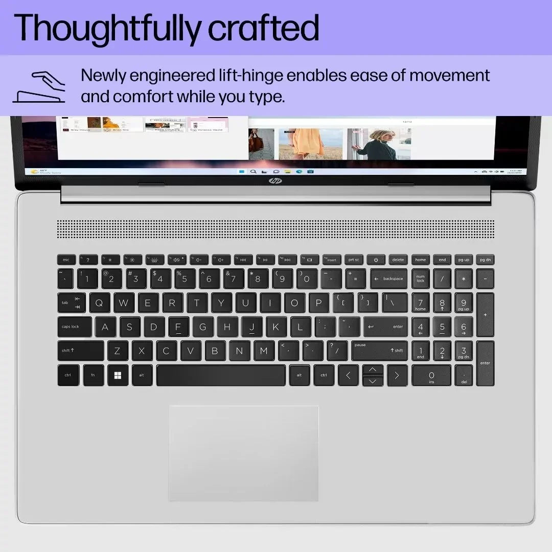 Intel RAM, Core 1TB 17.3" 32GB i7-1355U, HP Home Win11 Laptop, HD Backlit Touchscreen SSD, Keyboard,