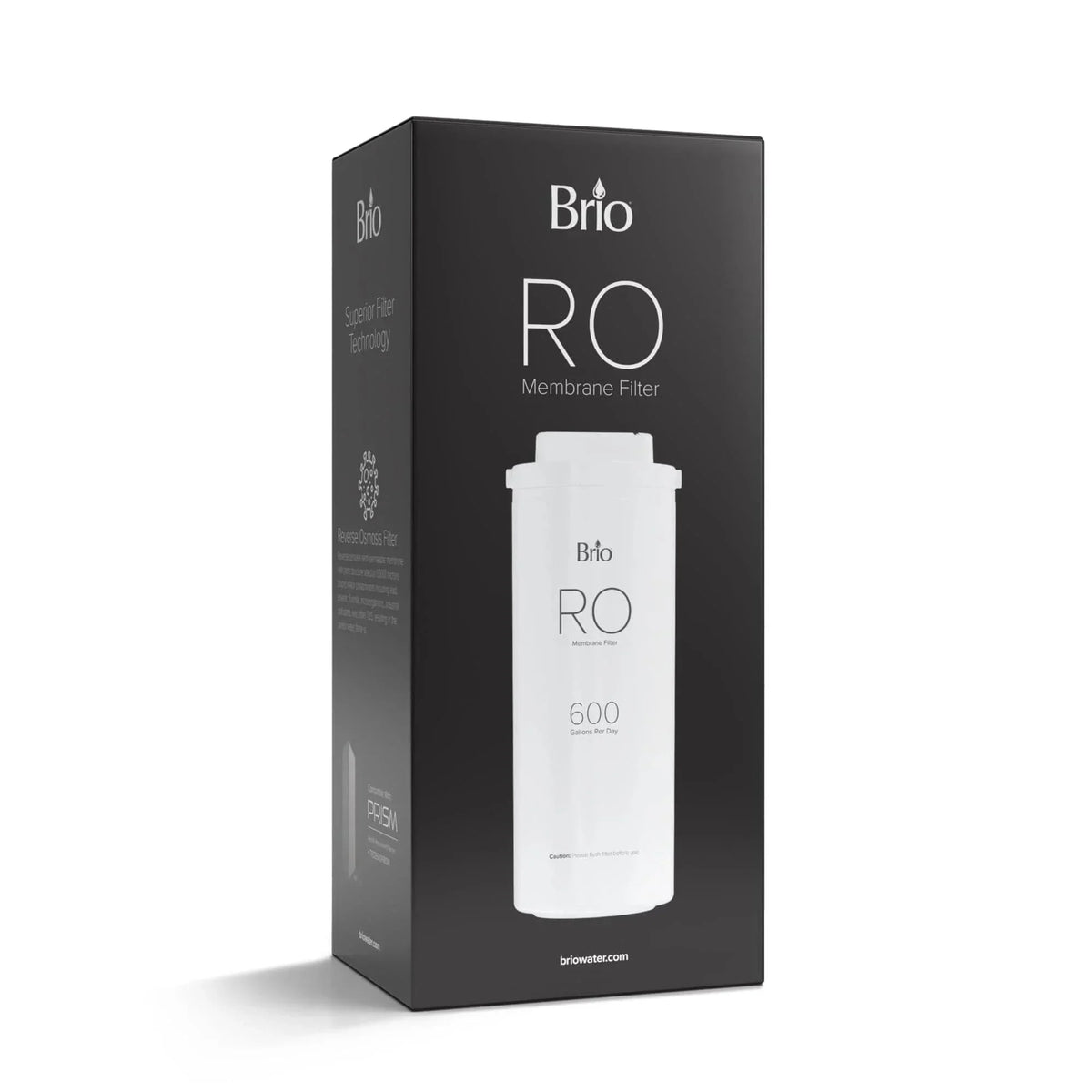 Brio Osmosis Replacement Membrane Count Filter Model Reverse TROE600PRISM, 1 Piece Brio for