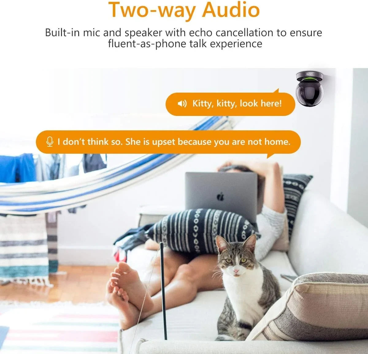 Audio, Camera Rex & Spotlight Degree Camera Camera 1080P Siren Port, Only) Vision, Smart Tracking, Smart 2-Way Imou View Indoor and Detection, Security with (2.4G 2MP Ethernet WiFi Sound 360 Night