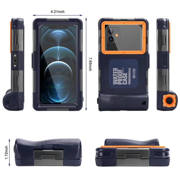 6.9 Surfing Photo Meizu UrbanX Video And LCD Waterproof for Lanyard Snorkeling to Protective Housing [15m/50ft] Case Professional Phones with Diving Up Swimming all C9 Underwater Inch