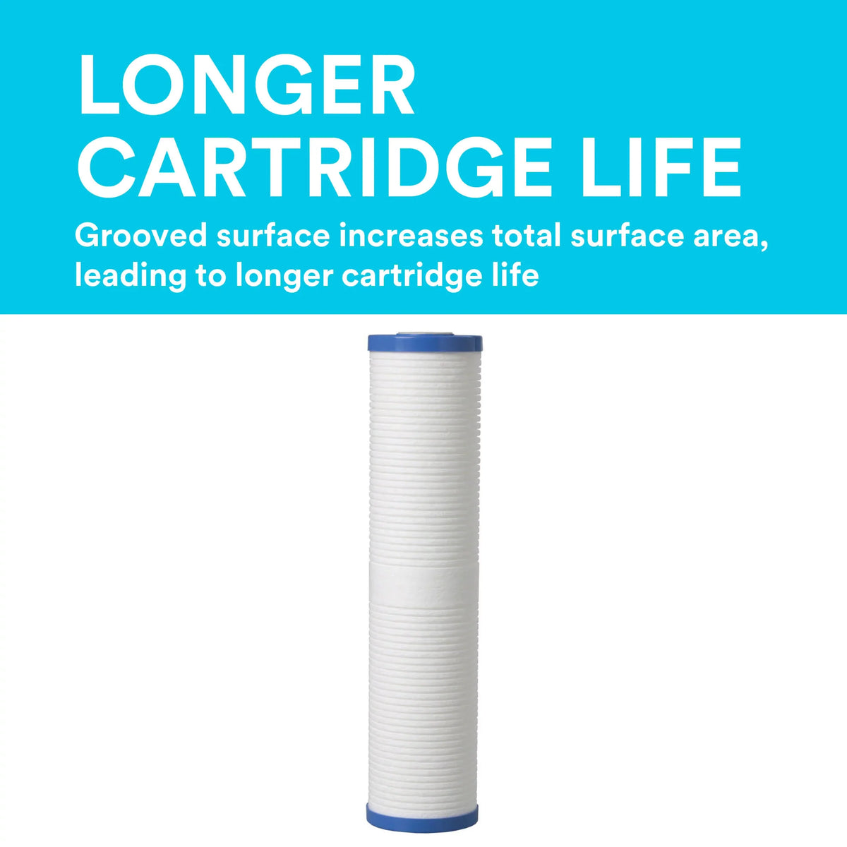 Use Water Aqua-Pure AP802 Capacity Replacement Cartridge, with AP810-2 Filter House 3M Whole Large Systems Drop-in