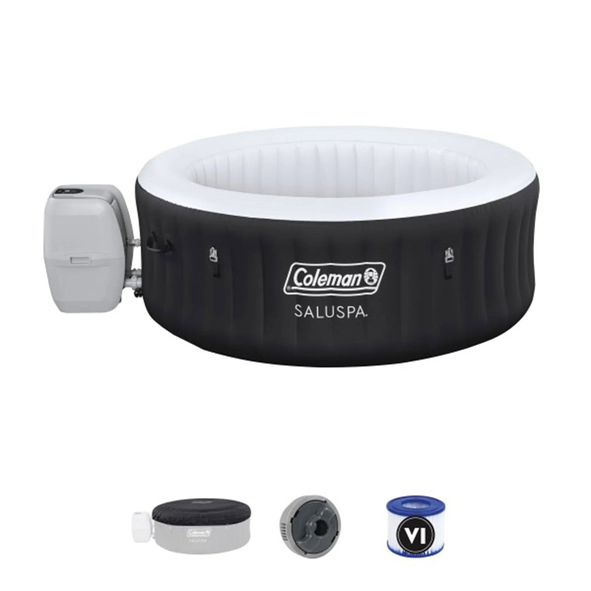 w/Bestway Hot Pillow 2 Coleman & Tub 4 SaluSpa AirJet Headrest Seat SaluSpa