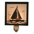 Sailboat Designs Light Silhouette Night Park