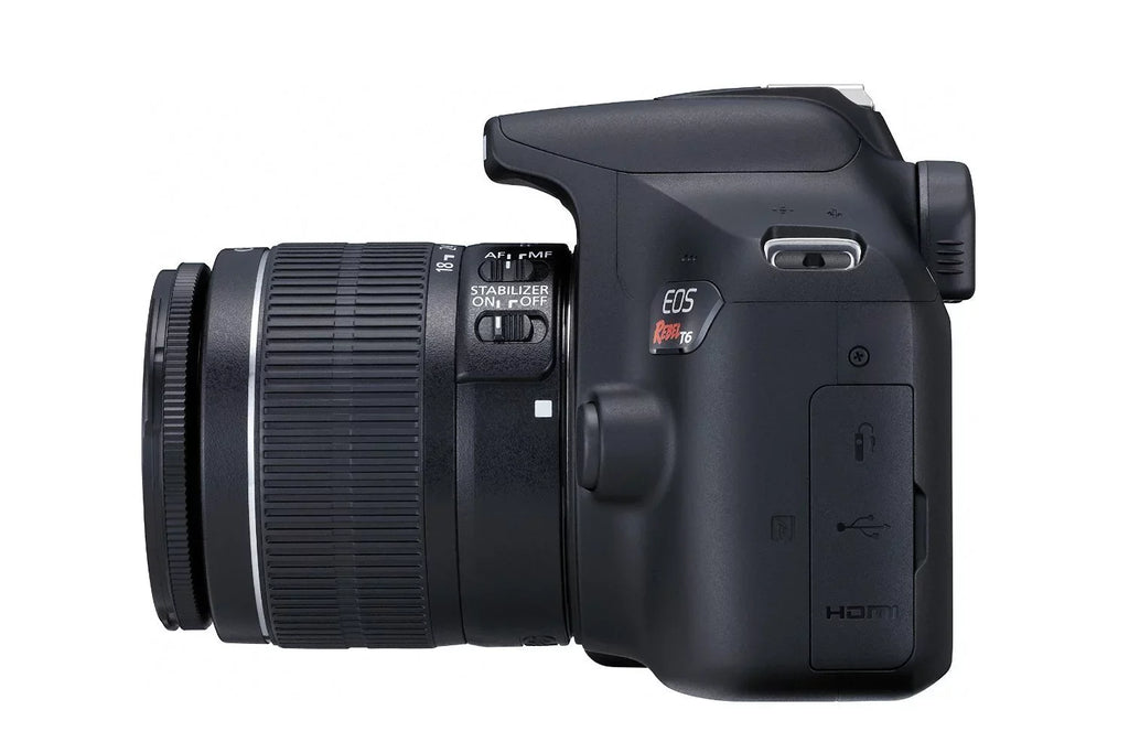 T6 Lens & Memory + Polaroid 2.2X IS Super 50" + SLR Lens .43x Camera EF-S + + Angle Digital Tripods HD & Rebel Wide with II f/3.5-5.6 Telephoto 8" 18-55mm Canon Accessory Bundle Kit Cards EOS Polaroid