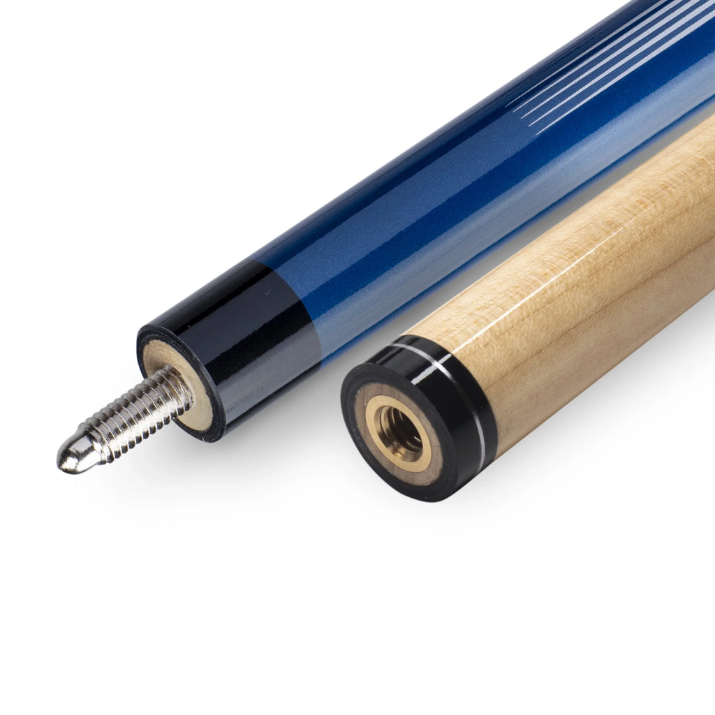 21 Blue, Ounce Cue, Billiard/Pool 58" Viper Pro 2 Grip Piece, Sure