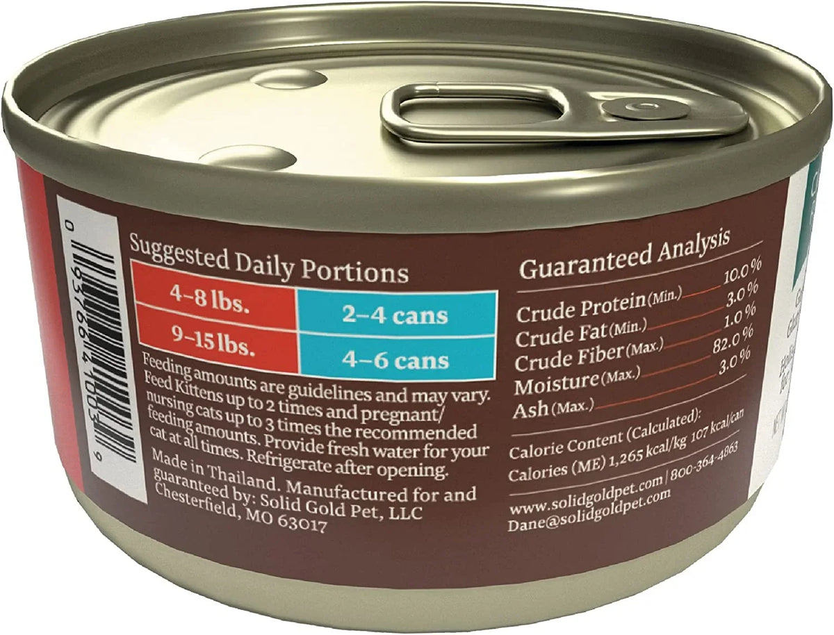 Food Stomach Protein for - Gold Sensitive Wet Grain High for Digestion, Chicken Solid & (24 Coat Cat 3oz Made Wet Pate - with Food Healthy Free Real Kitten Skin, Count) - Kittens