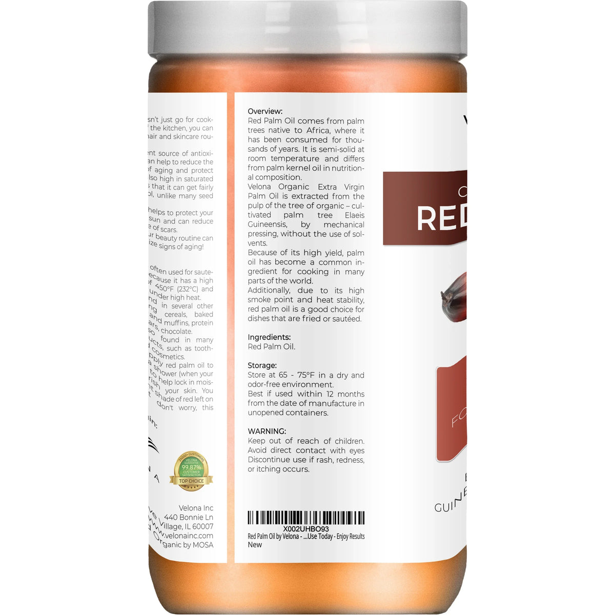 Cosmetic Palm | Cold Oil Care and Velona Grade Enjoy - Red Use Skin, USDA | Extra 32 jar Hair Body, Certified oz in Food Pressed Today Organic - Results Face, | | | Virgin,