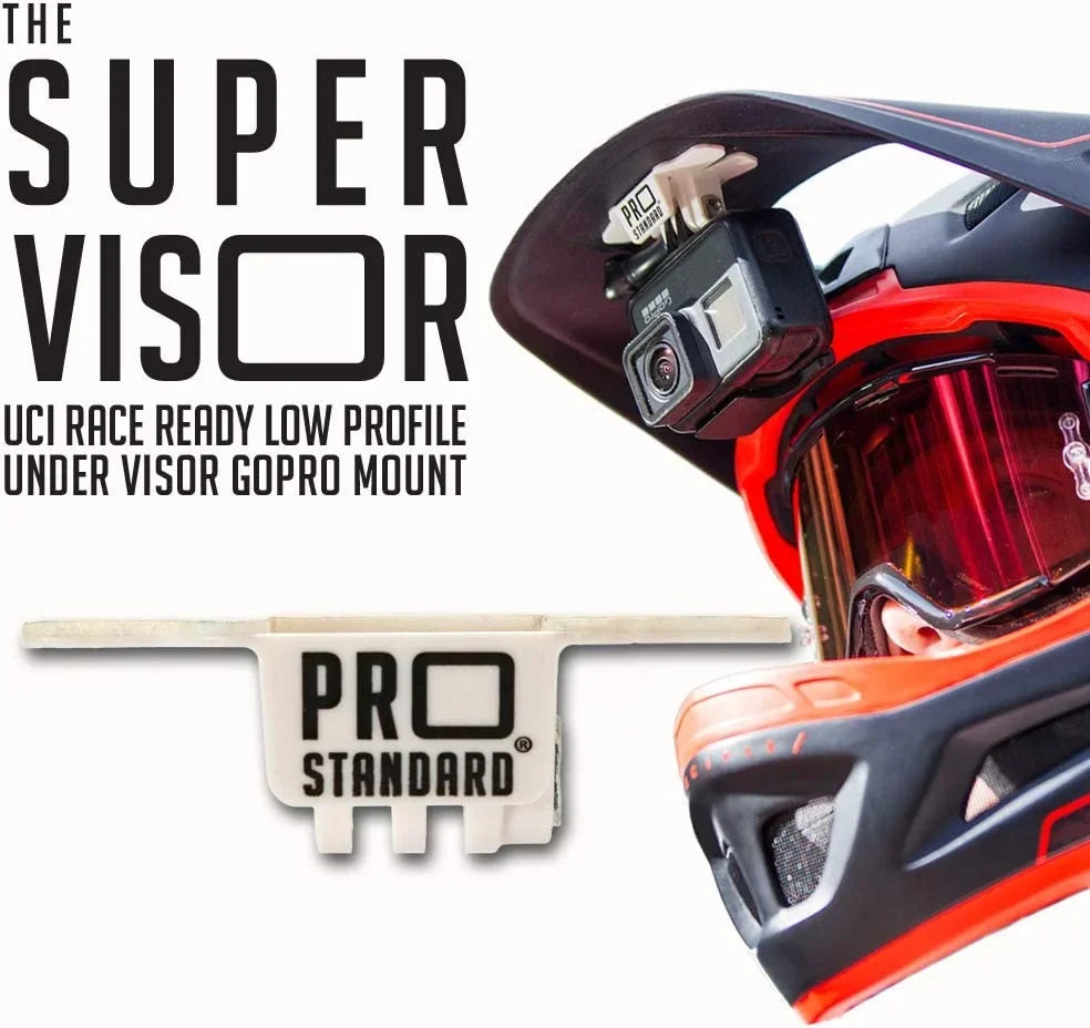 Low GoPro Cameras Super Mount Profile Helmet Visor Visor for 2.0 Under
