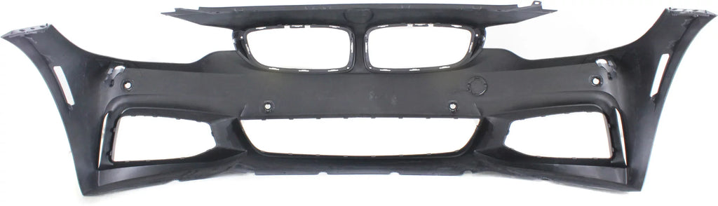 with M HLW PDC Sport BMW 4-SERIES Primed BUMPER with Conv/Coupe/HB For Line Holes/Cam COVER Front Sensor 2014-2018 Compatible