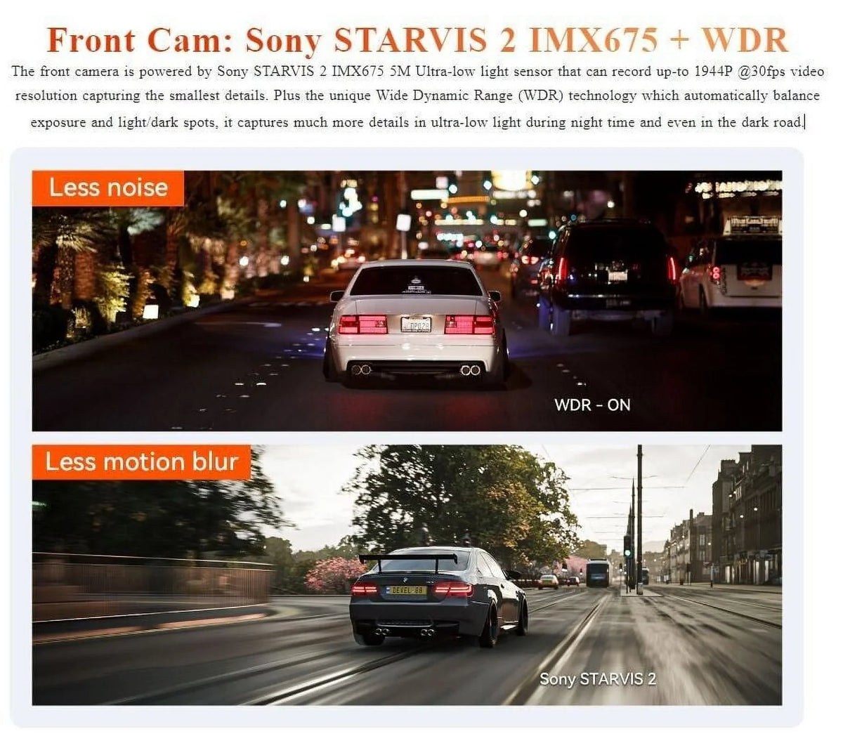 Voice (Memory Support GPS | Dashcam 4 Vantrue | WiFi 512GB Not Channel Control Included) | N5 | Card