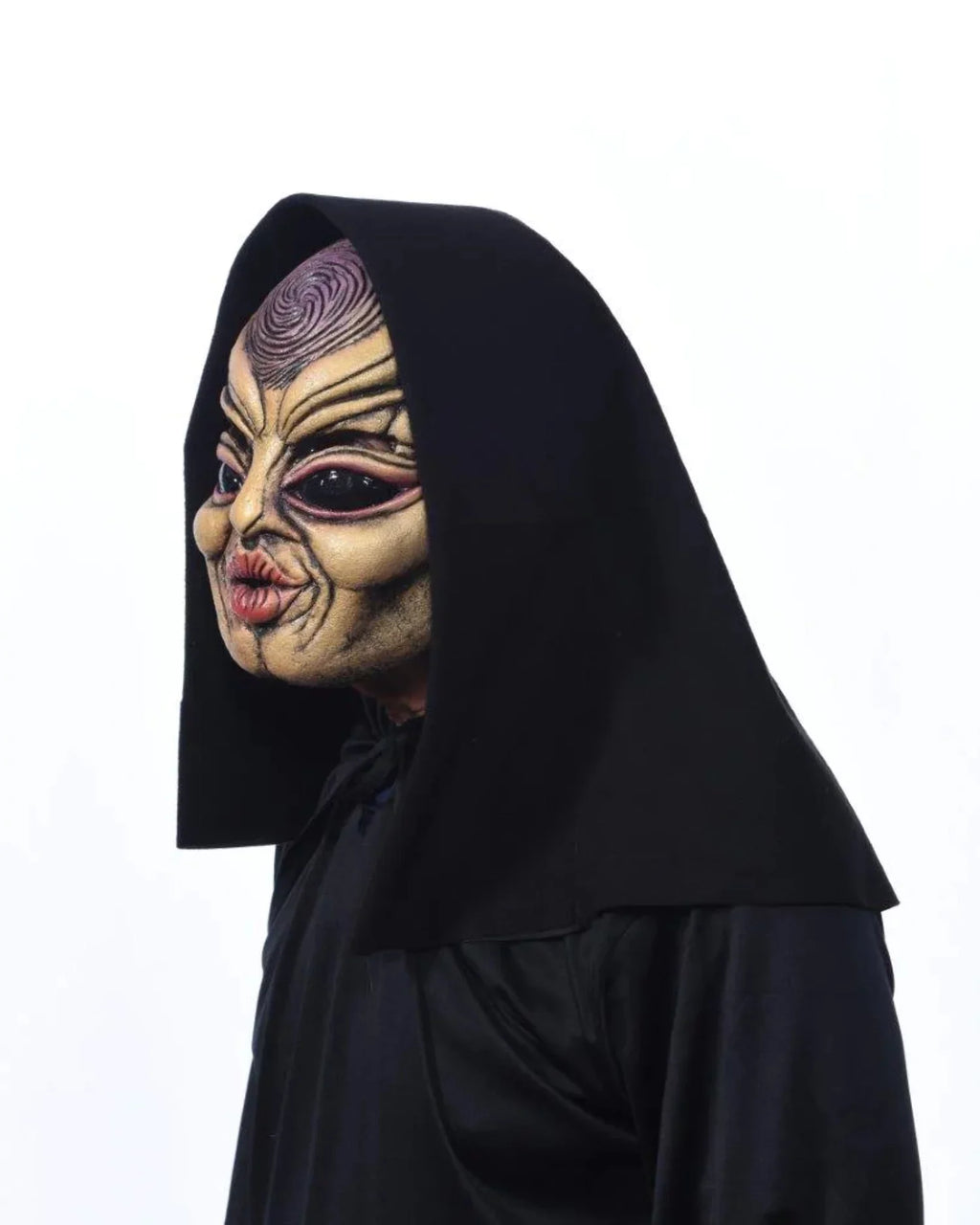 Adult Halloween Alien Cassiopeia Andromeda Latex Zagone Mask Queen Studios