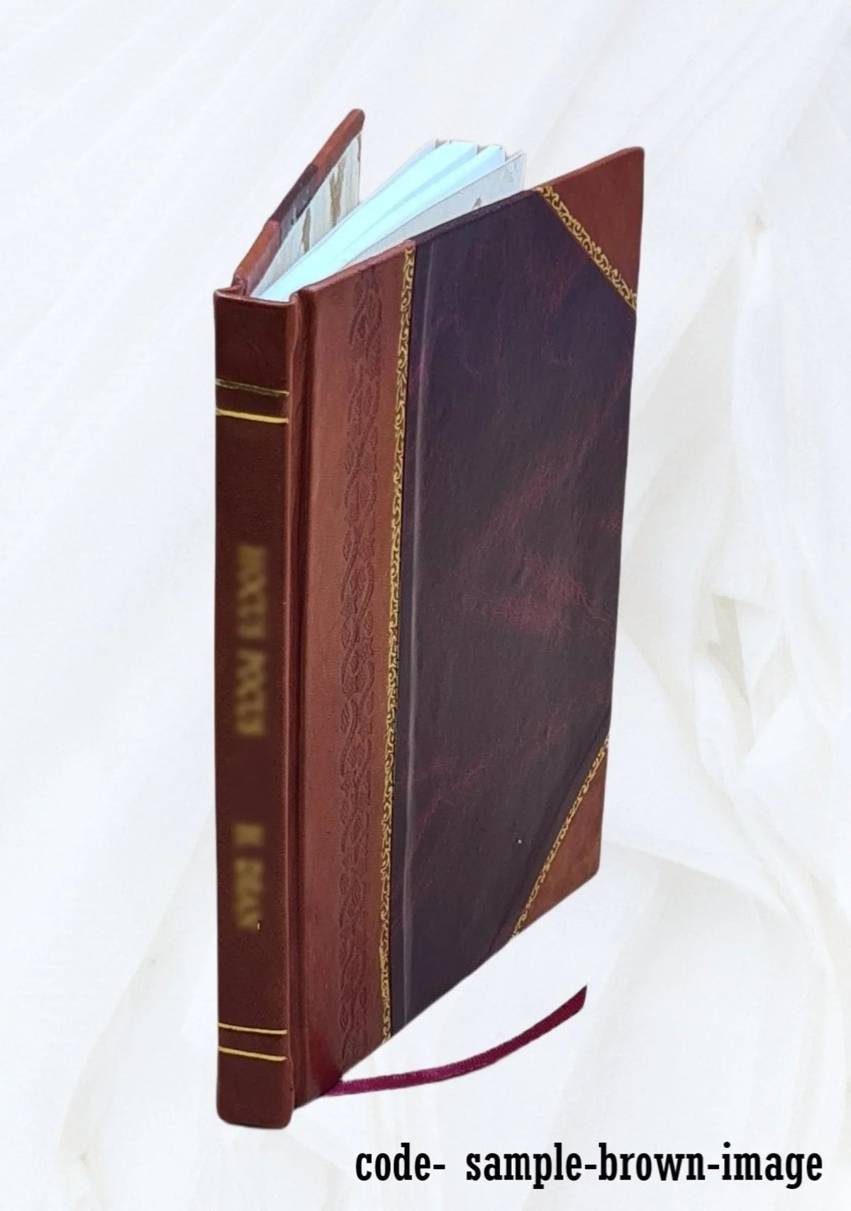 1776 Lettre drames-opéra [Leather les Bound] sur
