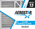 13, Aerostar 16x20x5, Honeywell Box Air Replacement MERV Pleated 2 16x20x5 of Filter,