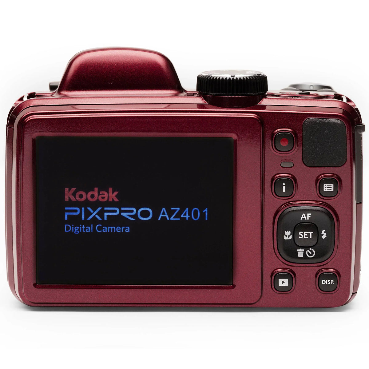 Digital AZ401 HD720p video PIXPRO (Red) KODAK Camera - Bridge 40X 16MP Zoom Optical