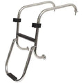 Boat Boarding Folding Ladder Stainless Steel | 2-Step Polished Basscat 49503